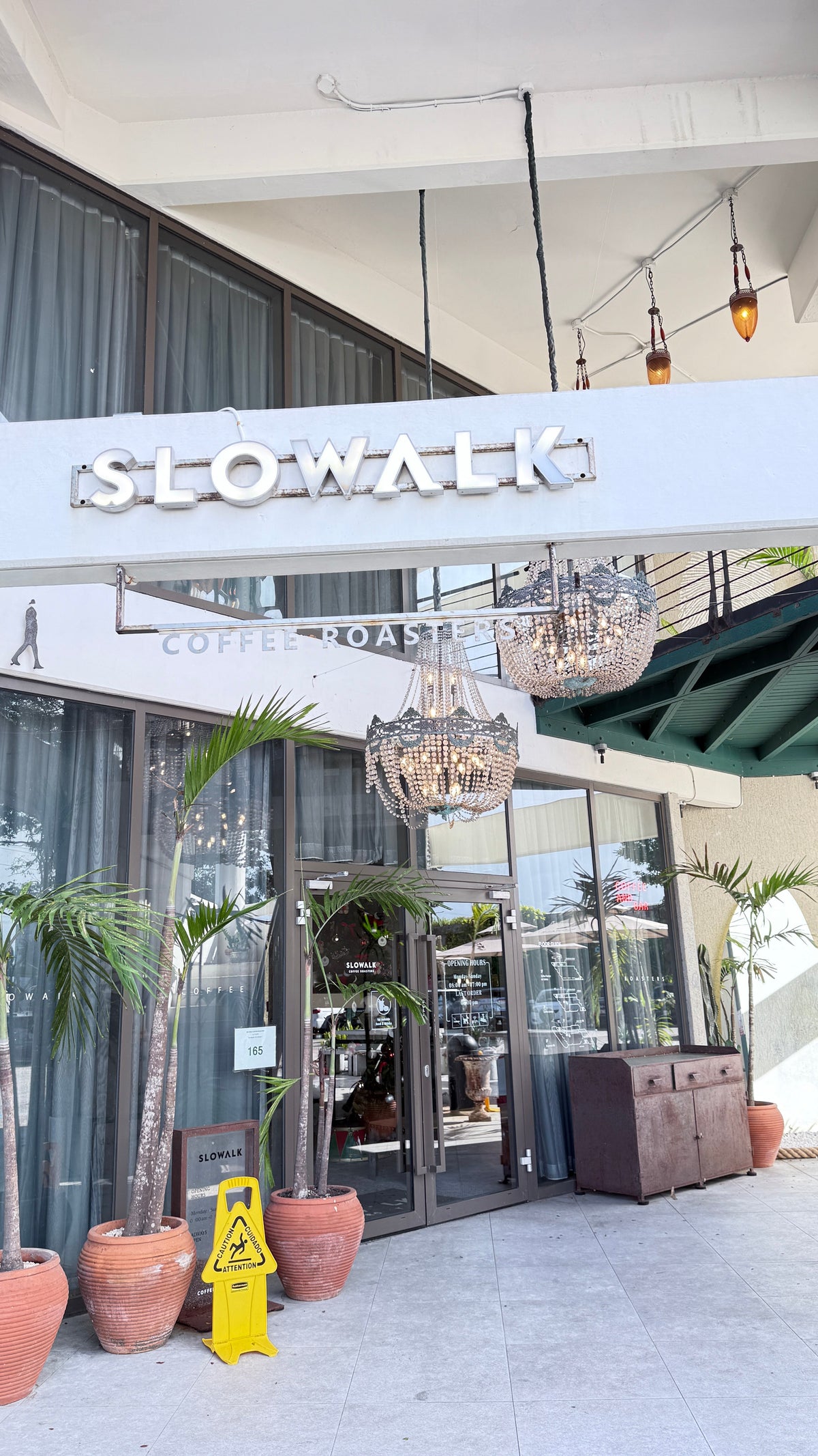 "Slowalk Coffee Roasters in Guam — a slow morning, a warm cup, the kind of stillness where guqin music finds you"