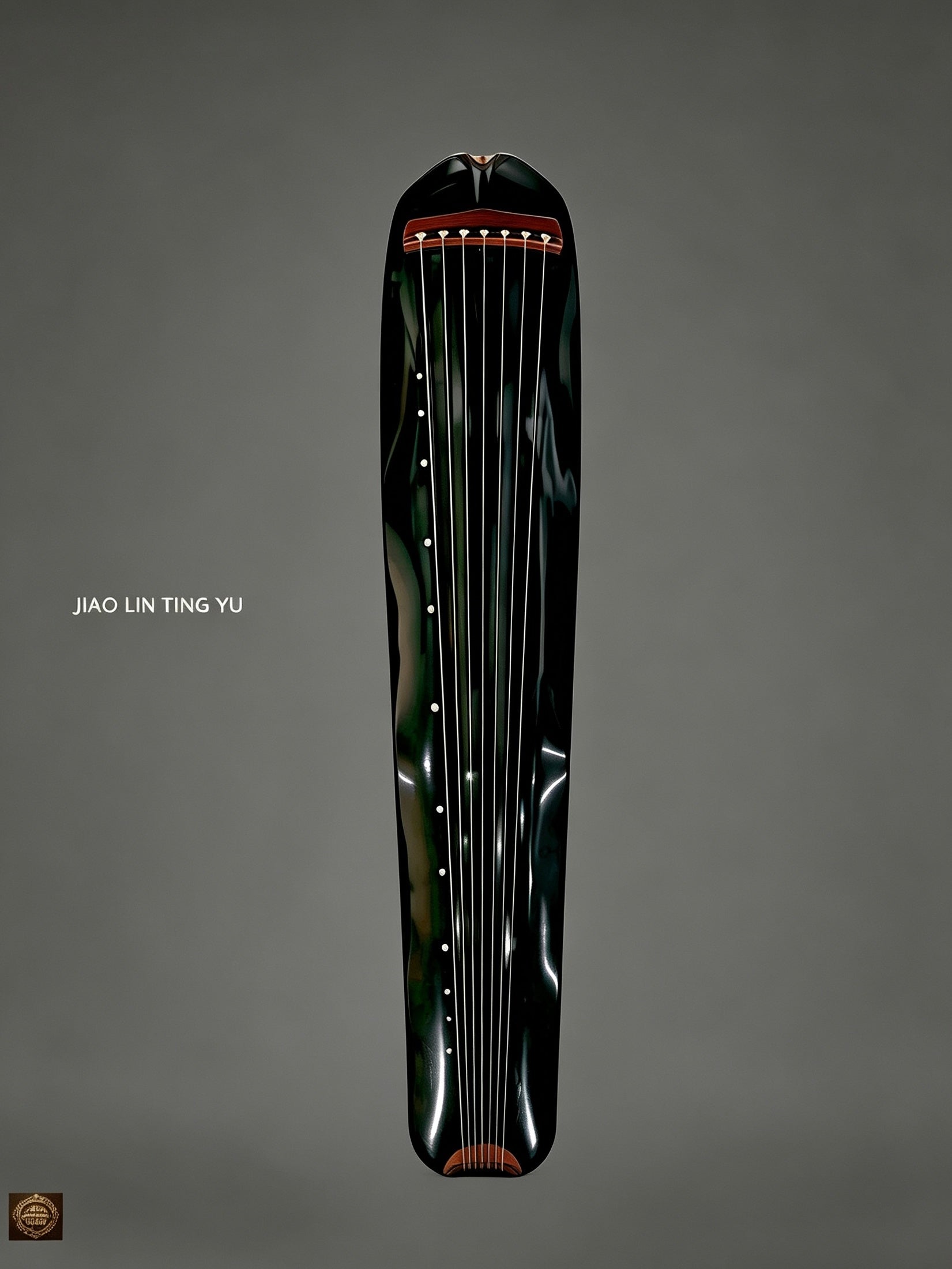 Jiaolin Tingyu Guqin – full view, main image
